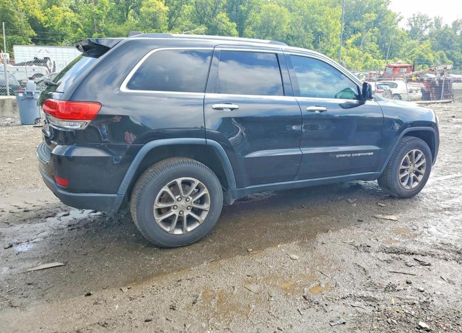 Salvage 2016 Jeep Grand Cherokee Limited in Black