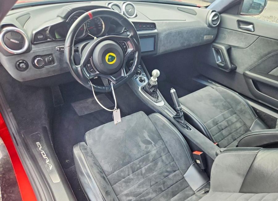 Salvage 2017 Lotus Evora 400 in Red