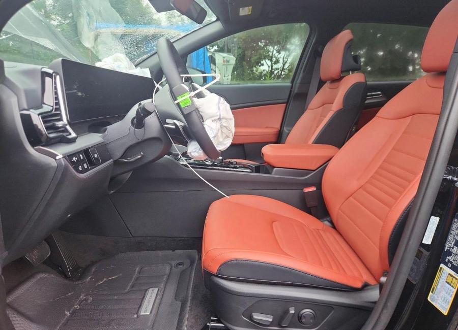 Salvage 2025 Kia Sportage Hybrid Sx-prestige in Black