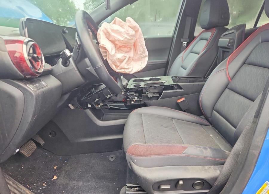 Salvage 2025 Chevrolet Equinox Rs in Blue