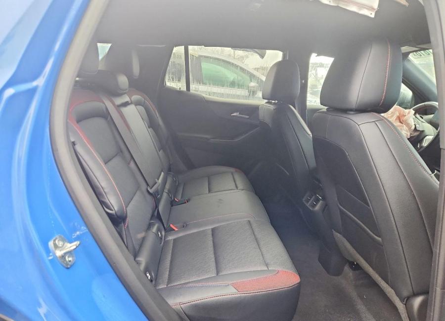 Salvage 2025 Chevrolet Equinox Rs in Blue
