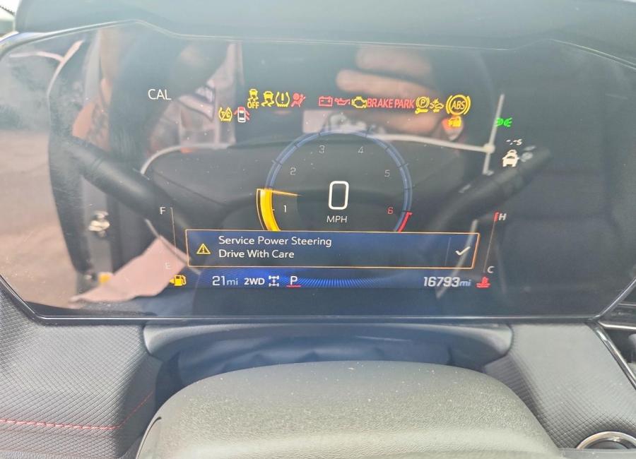 Salvage 2026 Chevrolet Trailblazer Rs in Silver