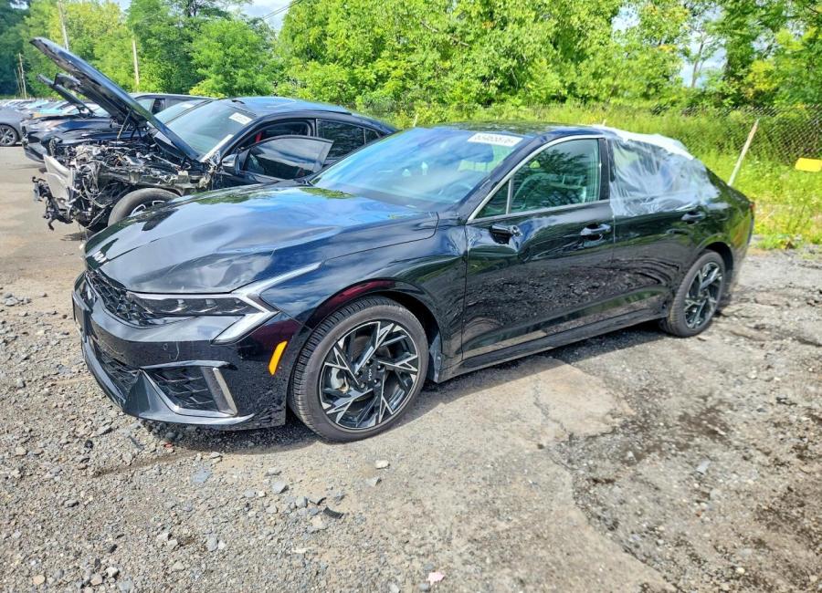 Salvage 2025 Kia K5 Gt Line in Black