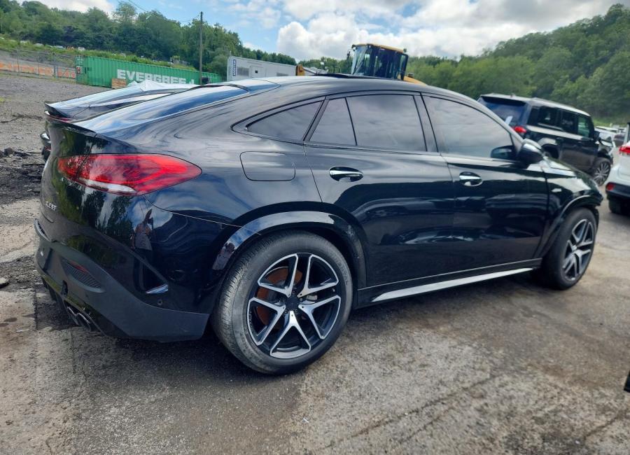 Salvage 2023 Mercedes Benz Gle Coupe Amg 53 4matic in Black