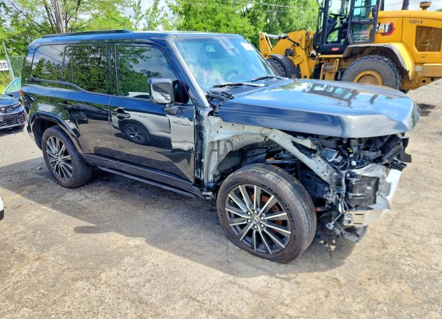 Salvage 2025 Lexus Gx 550 Luxury in Black