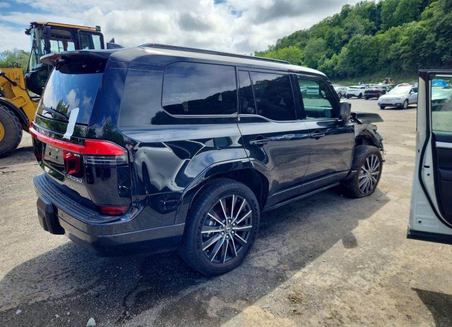 Salvage 2025 Lexus Gx 550 Luxury in Black