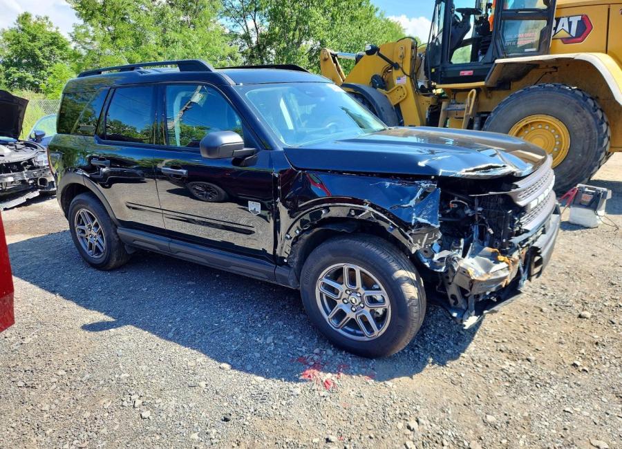 Salvage 2025 Ford Bronco Sport Big Bend in Black