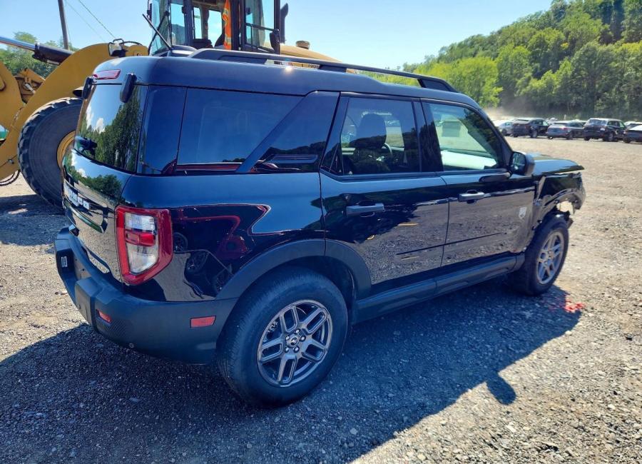 Salvage 2025 Ford Bronco Sport Big Bend in Black