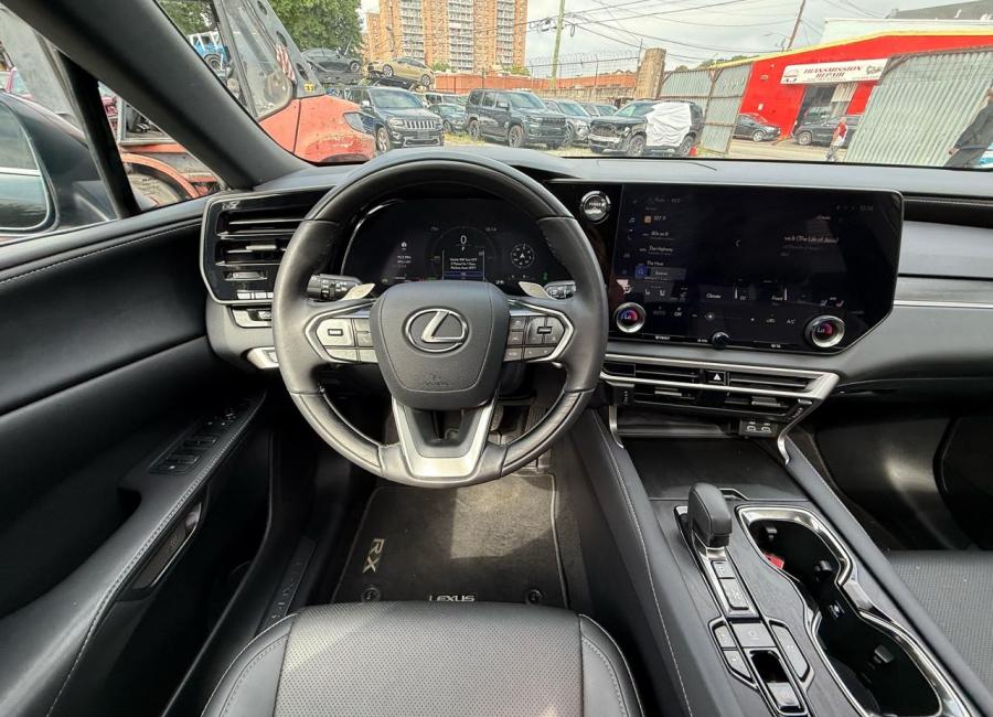 Salvage 2025 Lexus Rx350 H in Black
