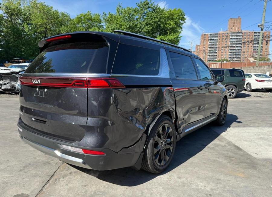 Salvage 2023 Kia Carnival Sx Prestige in Black