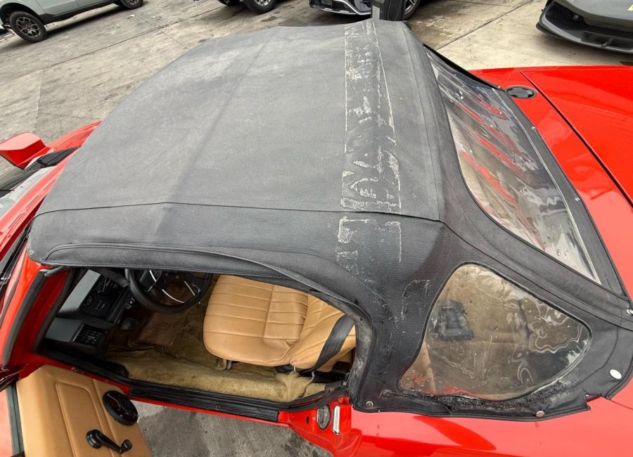 Salvage 1980 Triumph Tr7 Roadster in Red