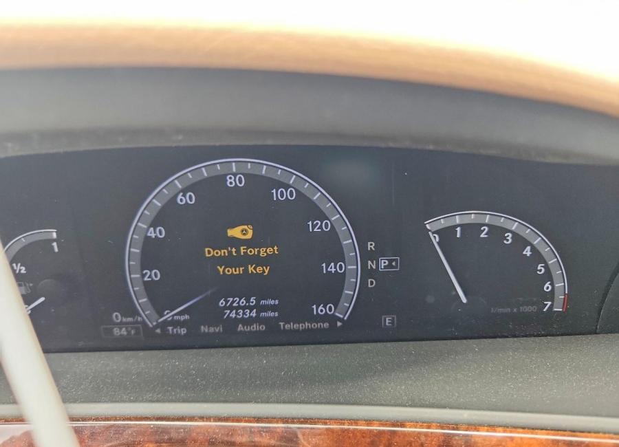 Salvage 2013 Mercedes Benz S 550 4matic in Black