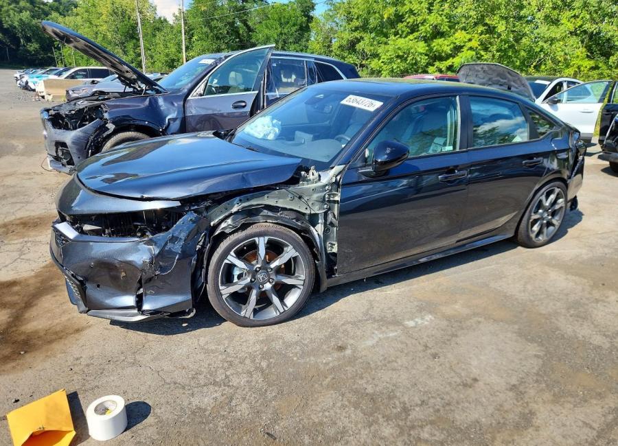 Salvage 2026 Honda Civic Sport Touring in Black