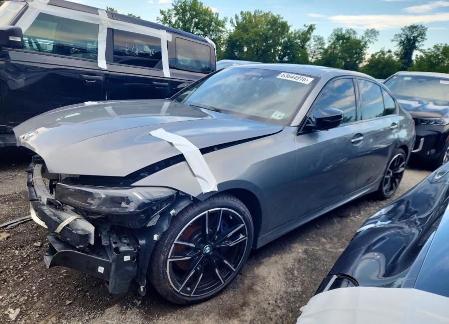 Salvage 2025 Bmw M340xi  in Gray