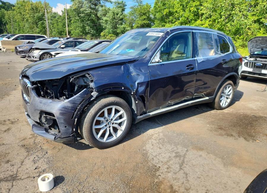 Salvage 2022 Bmw X5 Xdrive40i in Black