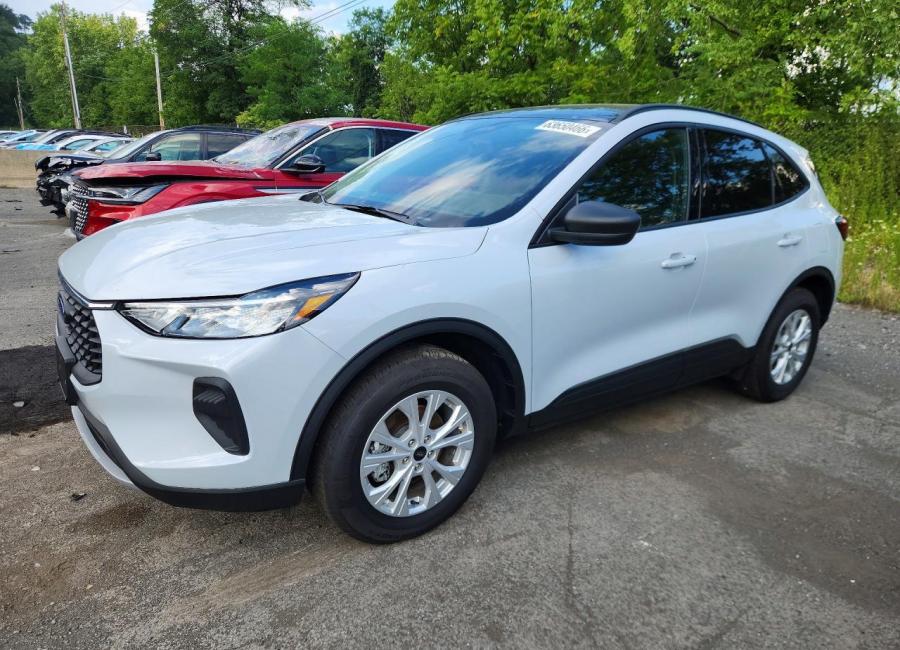 Salvage 2025 Ford Escape Active in White
