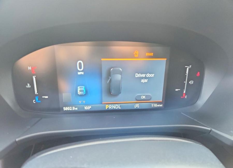 Salvage 2025 Ford Escape Active in White