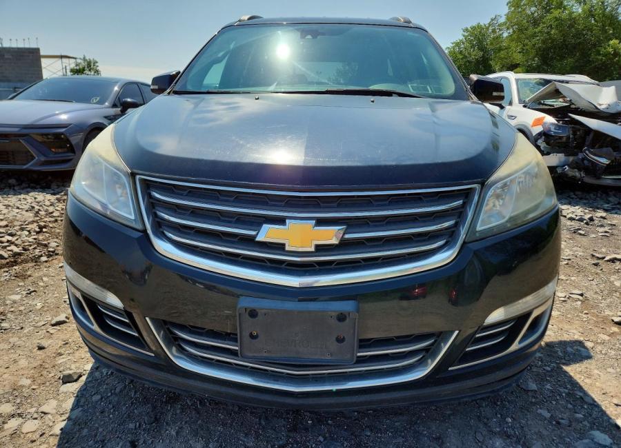 Salvage 2017 Chevrolet Traverse Premier in Black