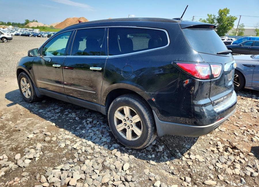 Salvage 2017 Chevrolet Traverse Premier in Black