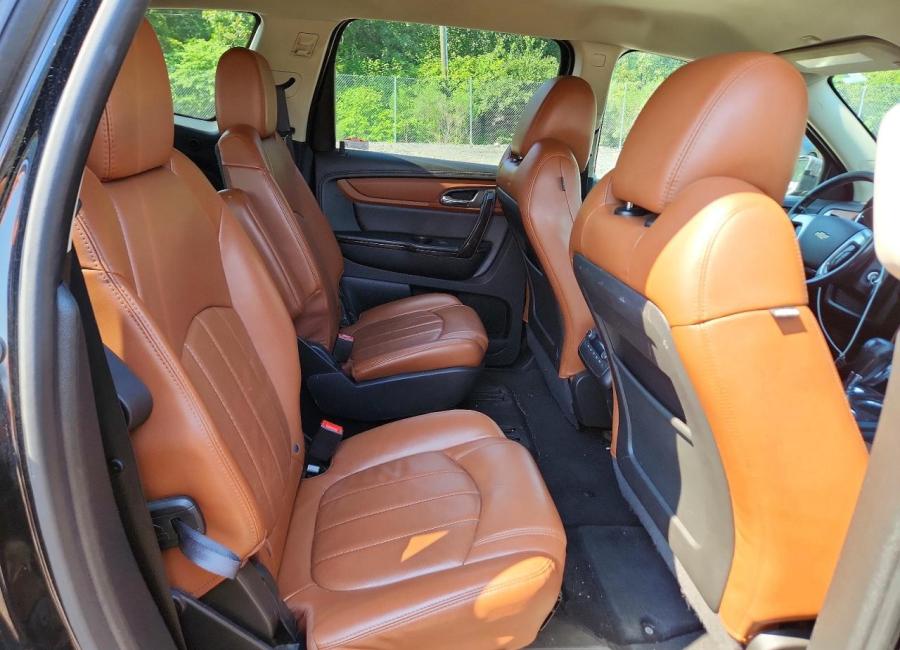 Salvage 2017 Chevrolet Traverse Premier in Black