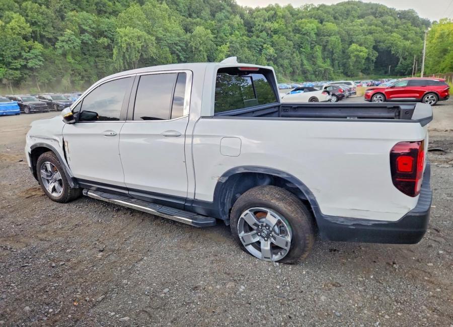Salvage 2025 Honda Ridgeline  in White
