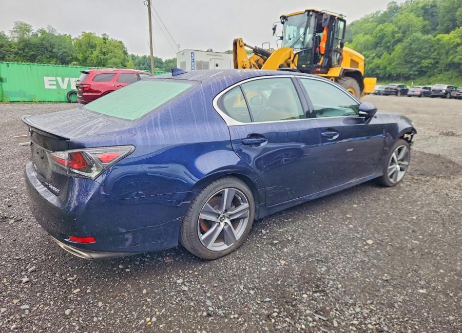 Salvage 2019 Lexus Gs 350  in Blue