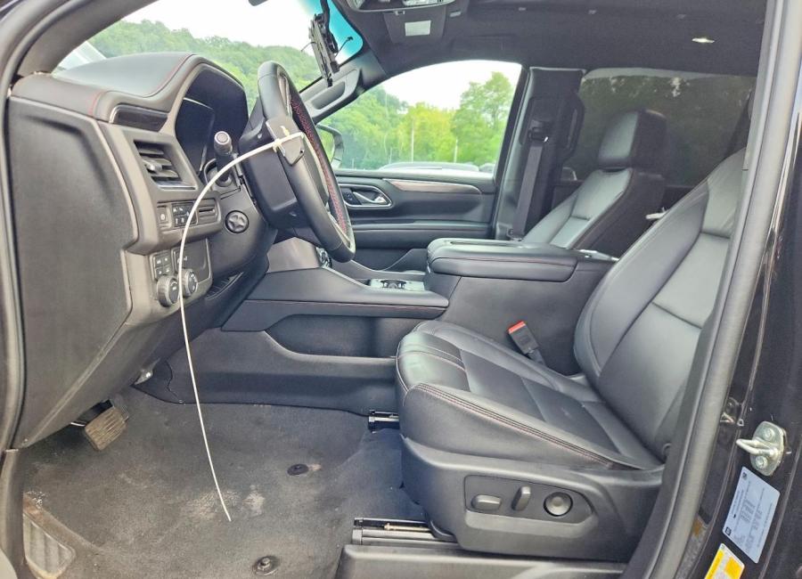 Salvage 2023 Chevrolet Suburban Rst in Black