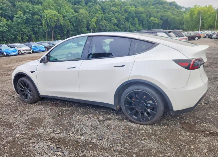 Salvage 2023 Tesla Model Y  in White