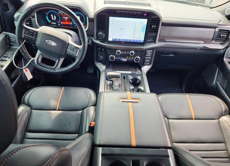 Salvage 2023 Ford F150 Platinum in Blue