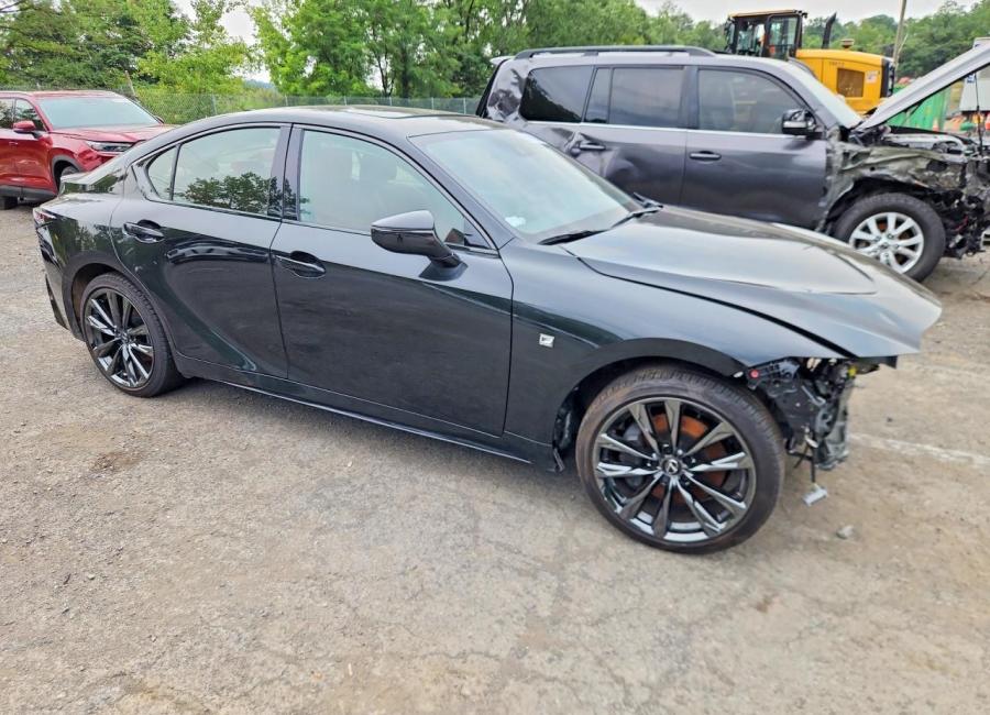 Salvage 2025 Lexus Is 350 F Sport in Black