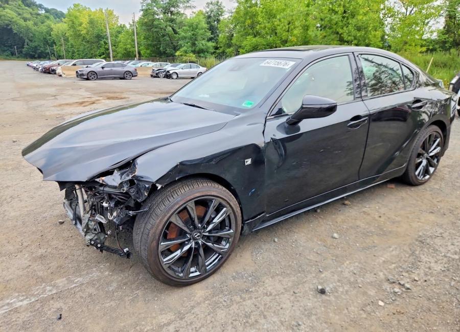 Salvage 2025 Lexus Is 350 F Sport in Black