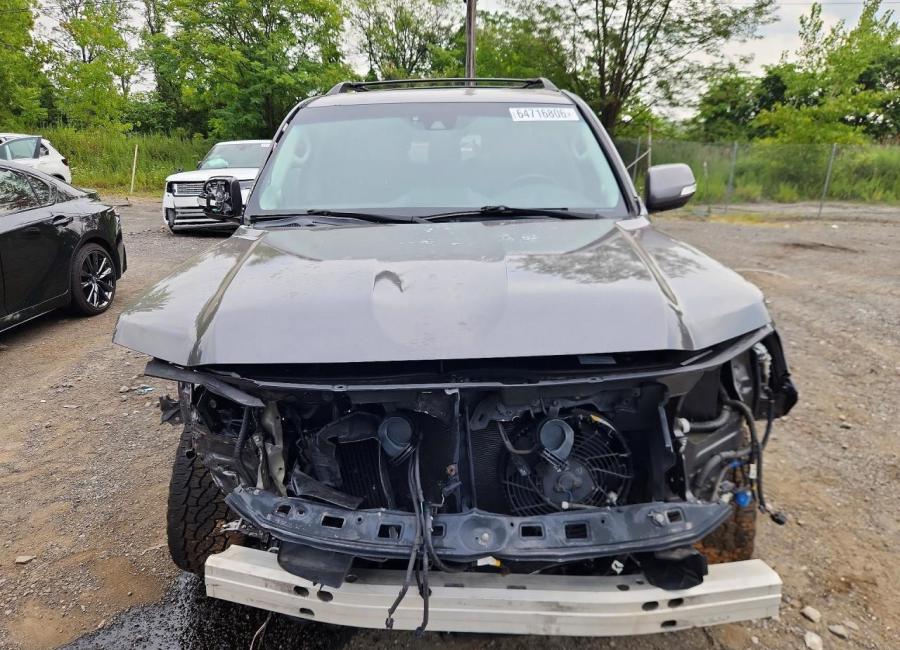 Salvage 2019 Toyota Land Cruiser Vx-r in Gray