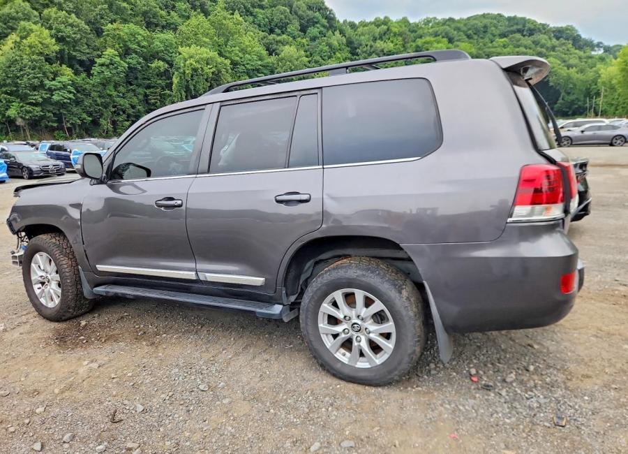 Salvage 2019 Toyota Land Cruiser Vx-r in Gray