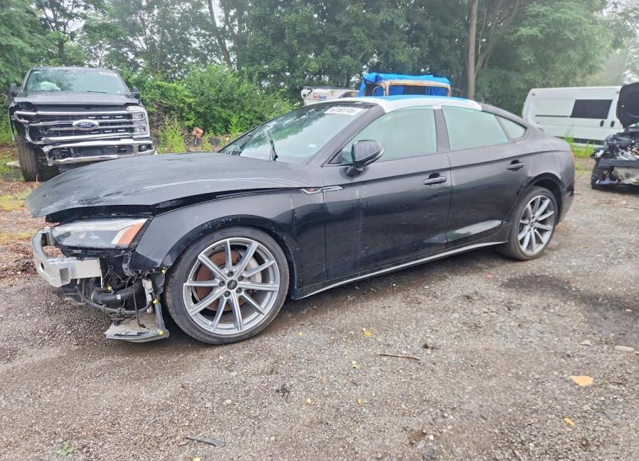 Salvage 2025 Audi A5 Premium 45 in Black