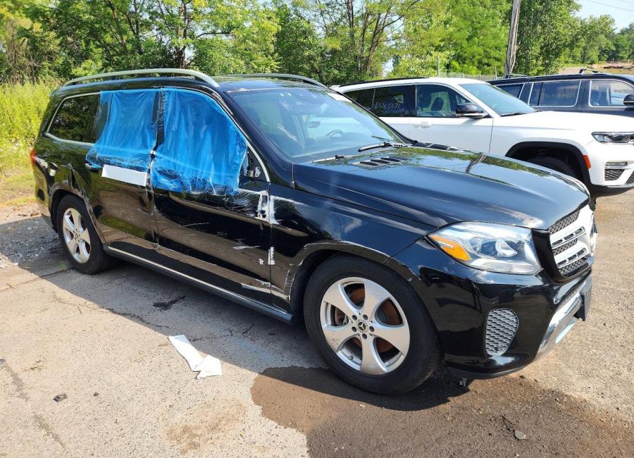 Salvage 2019 Mercedes Benz Gls 450 4matic in Black