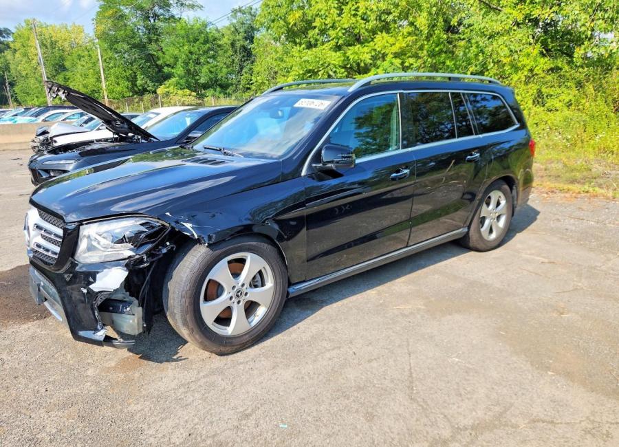 Salvage 2019 Mercedes Benz Gls 450 4matic in Black