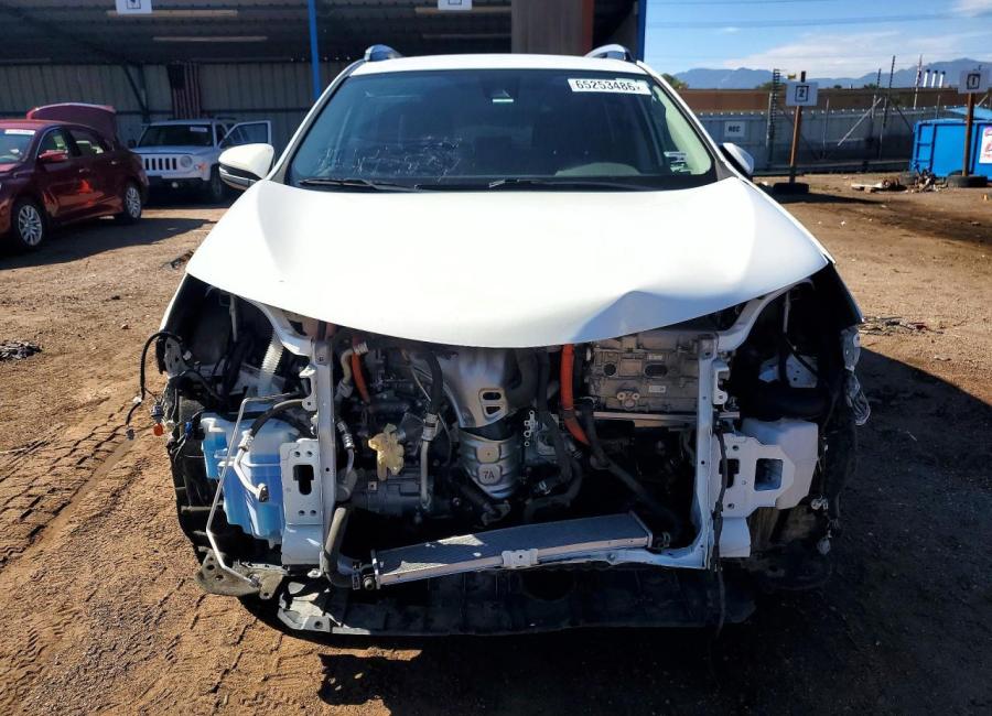 Salvage 2018 Toyota Rav4 Hybrid Le in Gray