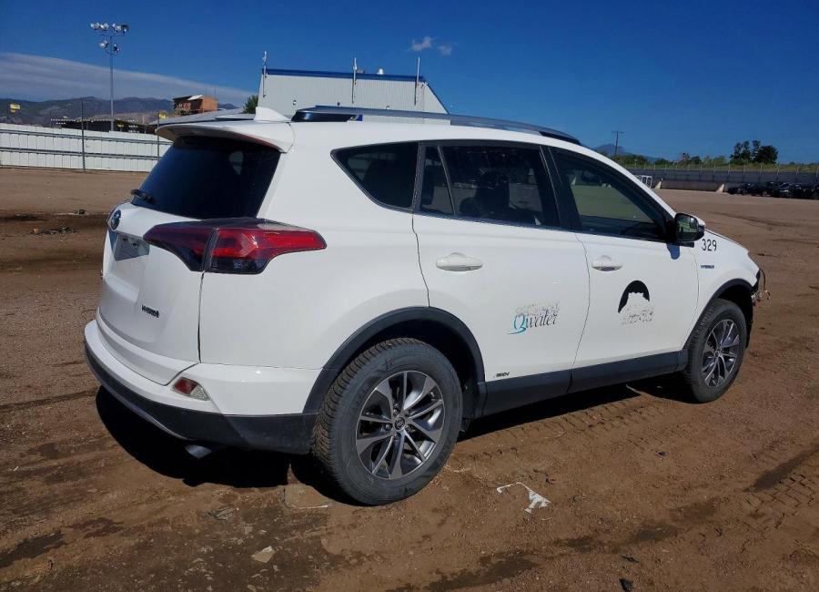 Salvage 2018 Toyota Rav4 Hybrid Le in Gray