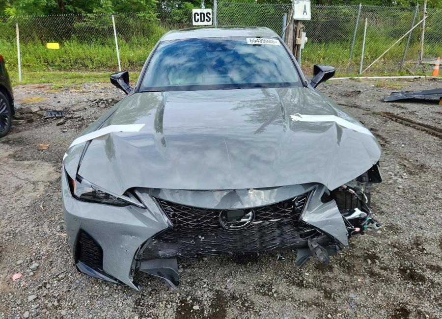 Salvage 2025 Lexus Is 500 F Sport Performance Premium in Gray