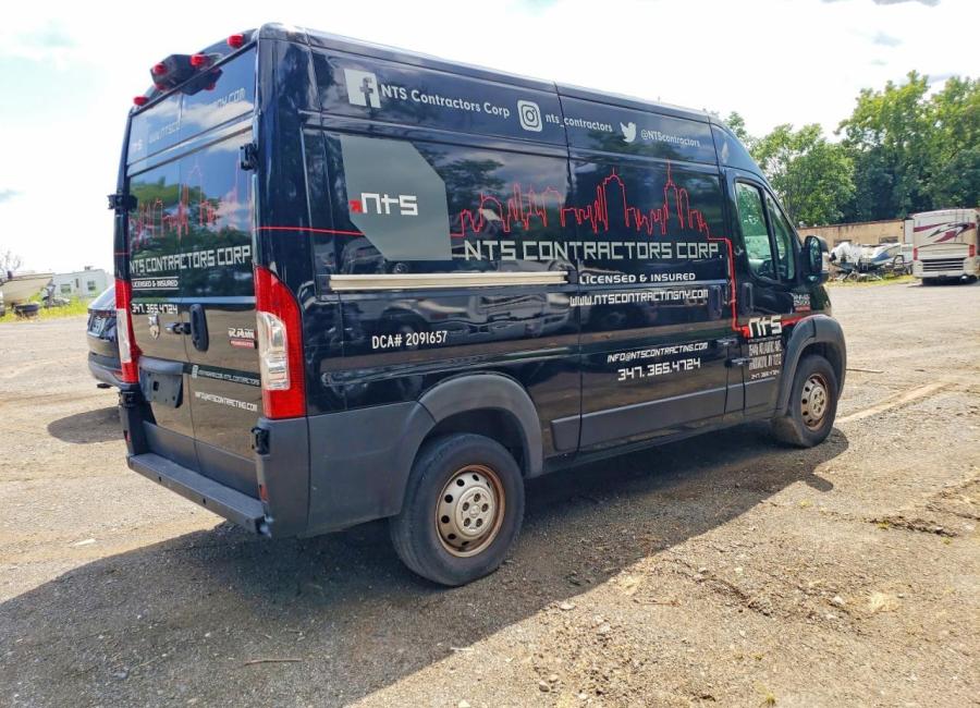 Salvage 2019 Ram Promaster  in Black