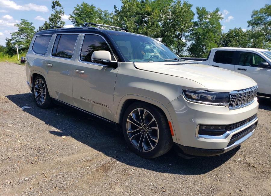 Salvage 2022 Jeep Grand Wagoneer Series Iii in White