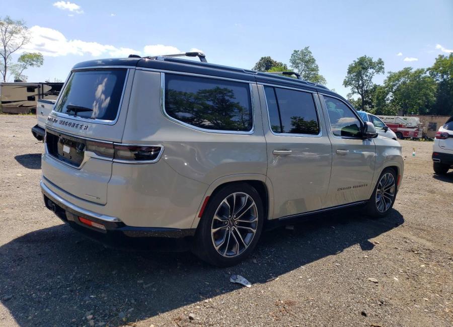 Salvage 2022 Jeep Grand Wagoneer Series Iii in White