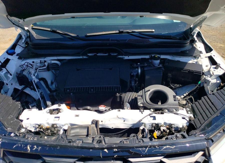 Salvage 2025 Honda Pilot Sport in White