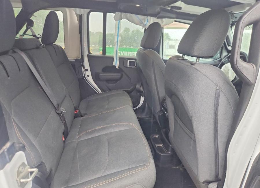Salvage 2024 Jeep Wrangler 4xe in White