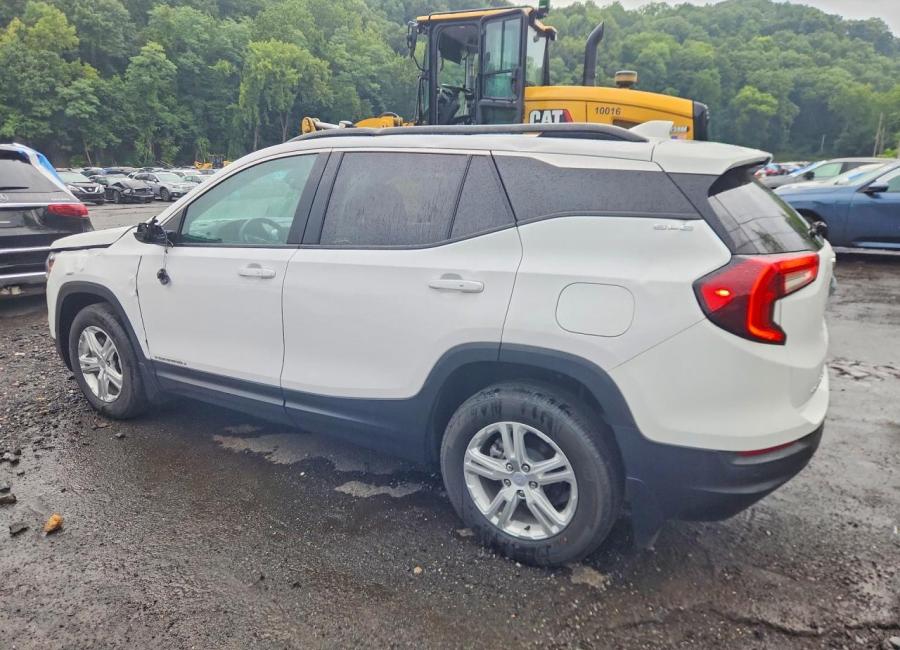 Salvage 2024 Gmc Terrain Sle in White