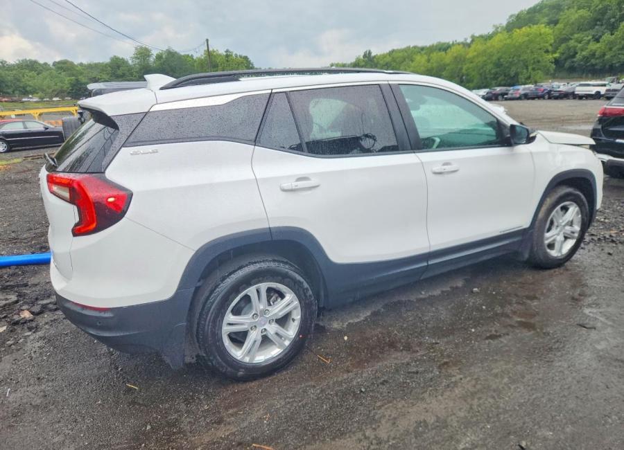 Salvage 2024 Gmc Terrain Sle in White
