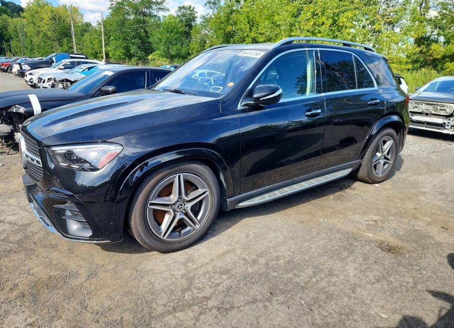 Salvage 2024 Mercedes Benz Gle 580 4matic in Black
