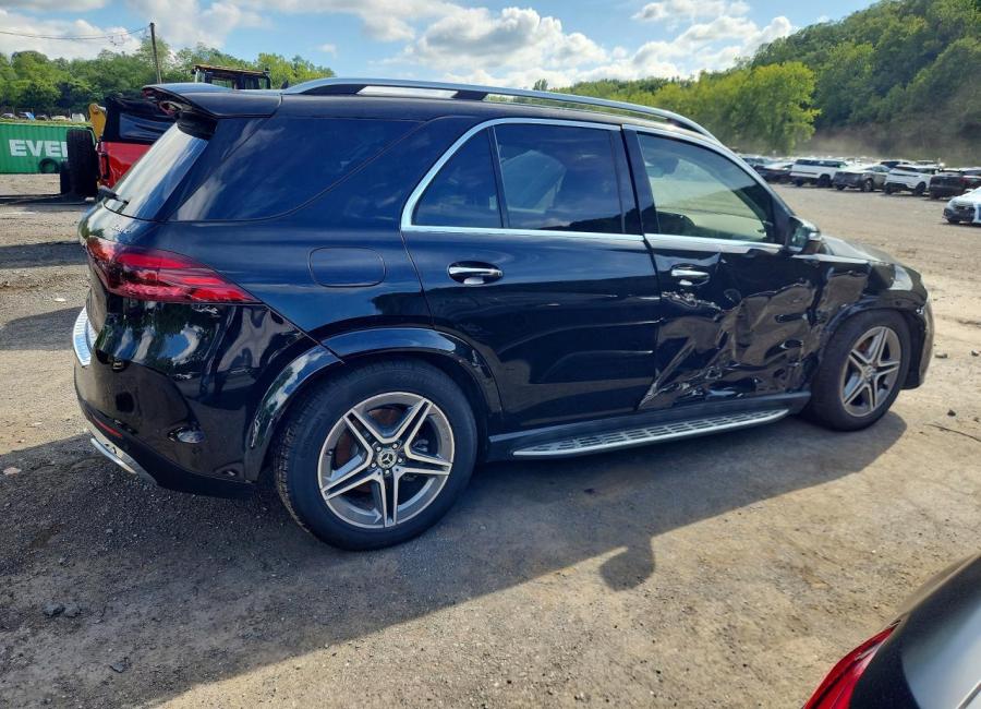 Salvage 2024 Mercedes Benz Gle 580 4matic in Black