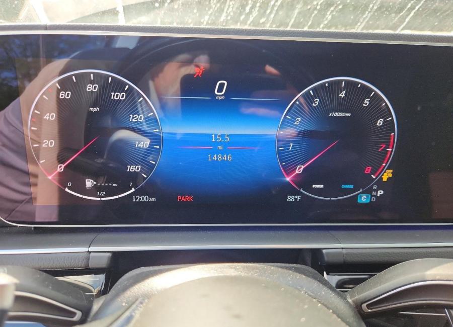 Salvage 2024 Mercedes Benz Gle 580 4matic in Black
