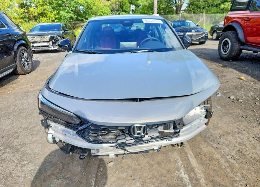 Salvage 2026 Honda Civic Si in Gray